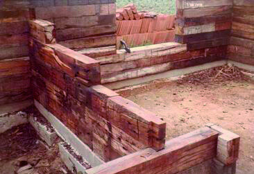 Registro histórico da construção do Ninho da Roxinha