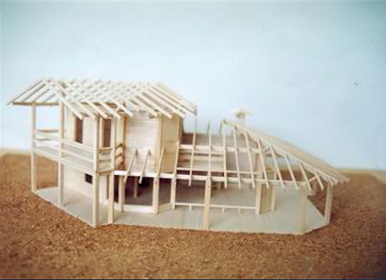 Estudo em maquete